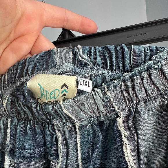 Jaded GypsyPatchwork Denim Women's Shorts - Picture 4 of 4